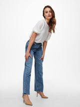 Only Juicy - Jeans m. brede ben high waist - HUSET Men & Women