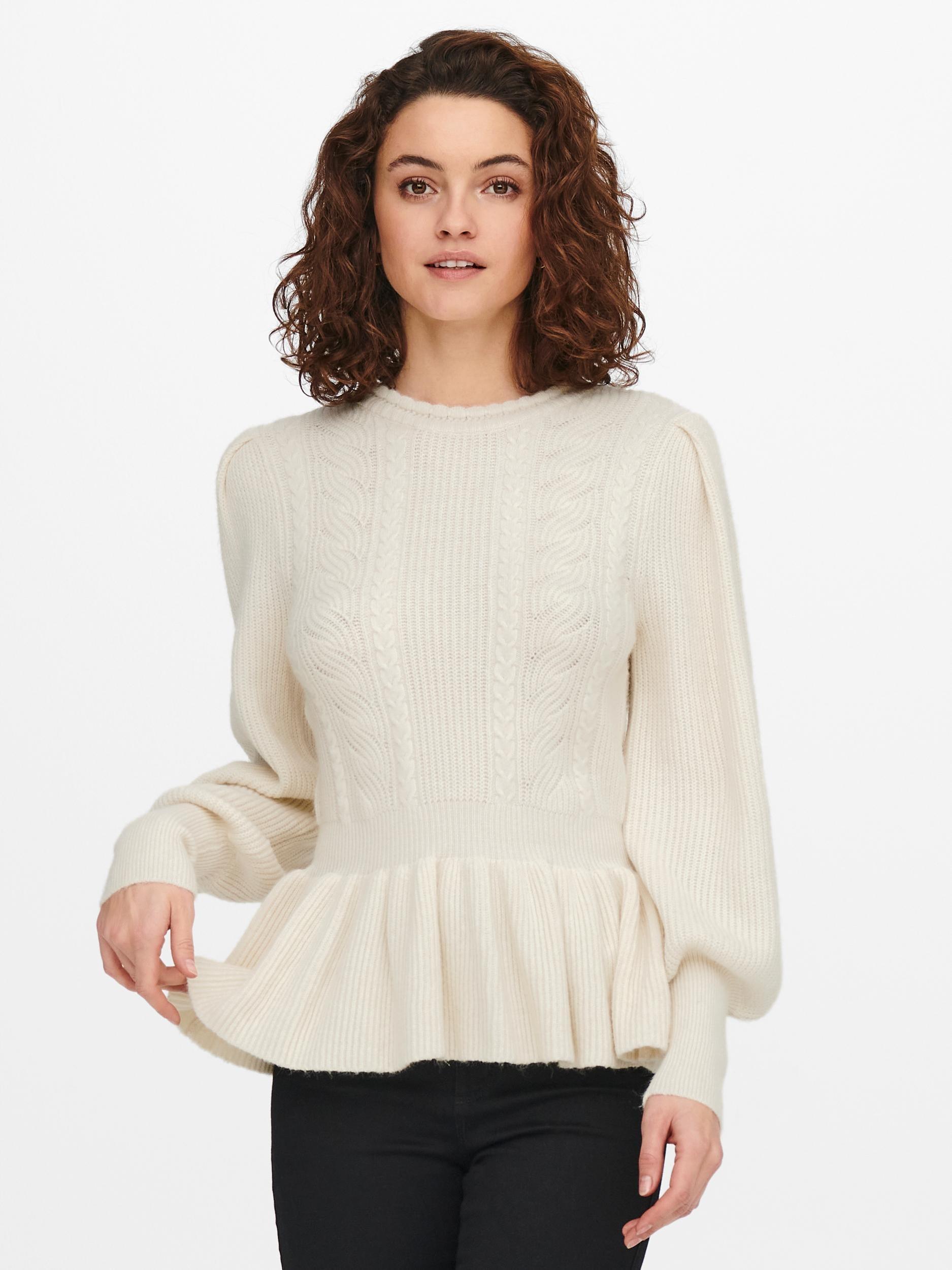 Only Katia - Peplum Pullover - HUSET Men & Women