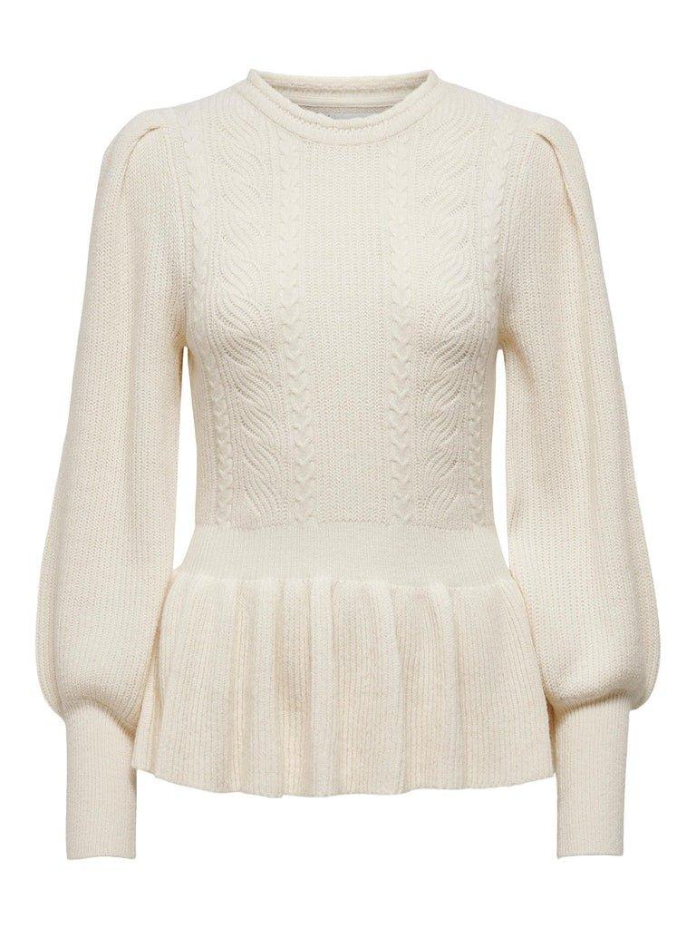 Only Katia - Peplum Pullover - HUSET Men & Women