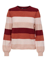 Only Katia - Stribet pullover strik - HUSET Men & Women