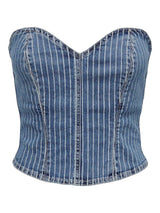 Only Kirsi - Denim tube top - HUSET Men & Women