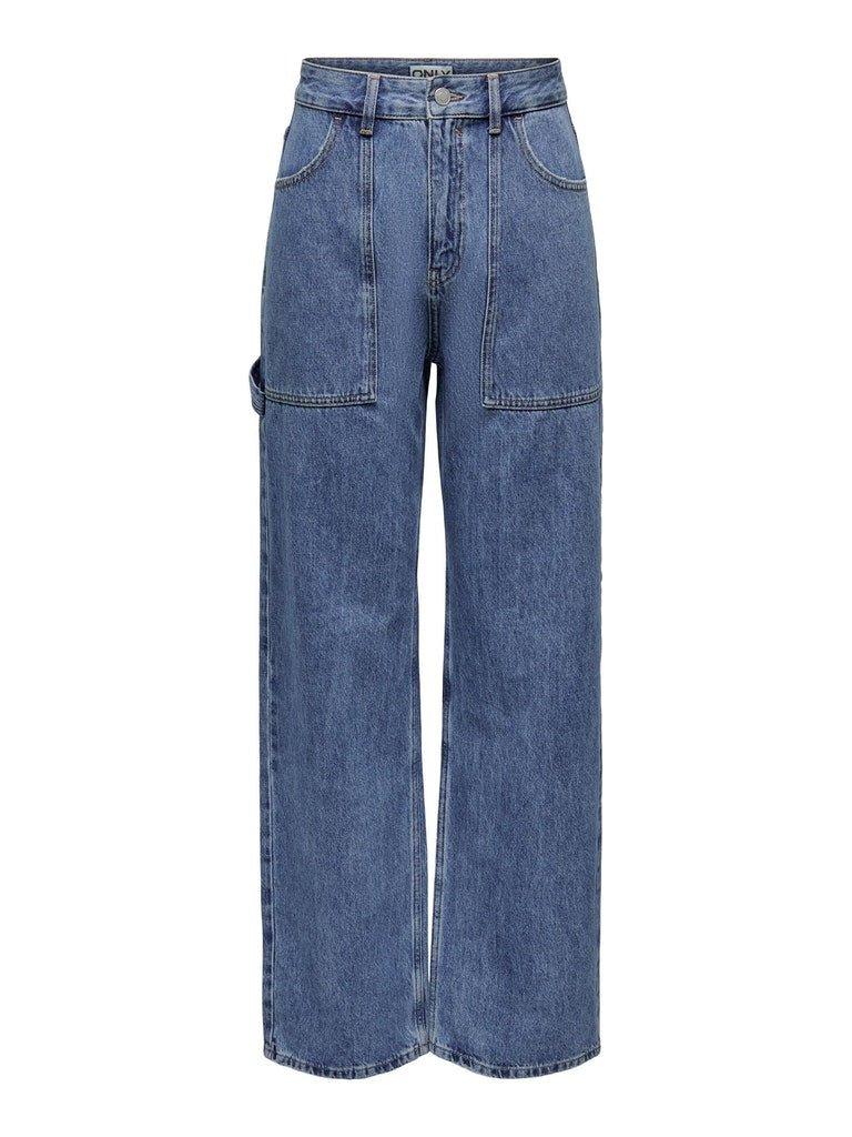 Only Kirsi - Wide worker jeans - HUSET Men & Women
