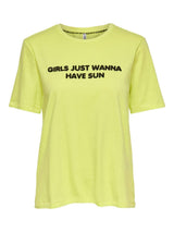 Only LIFE Clara - T-shirt med tekst - HUSET Men & Women