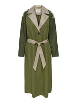 Only Line - Lang block trenchcoat - HUSET Men & Women
