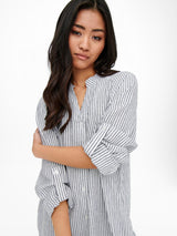 Only Linette Tokyo - Hør kjole - HUSET Men & Women