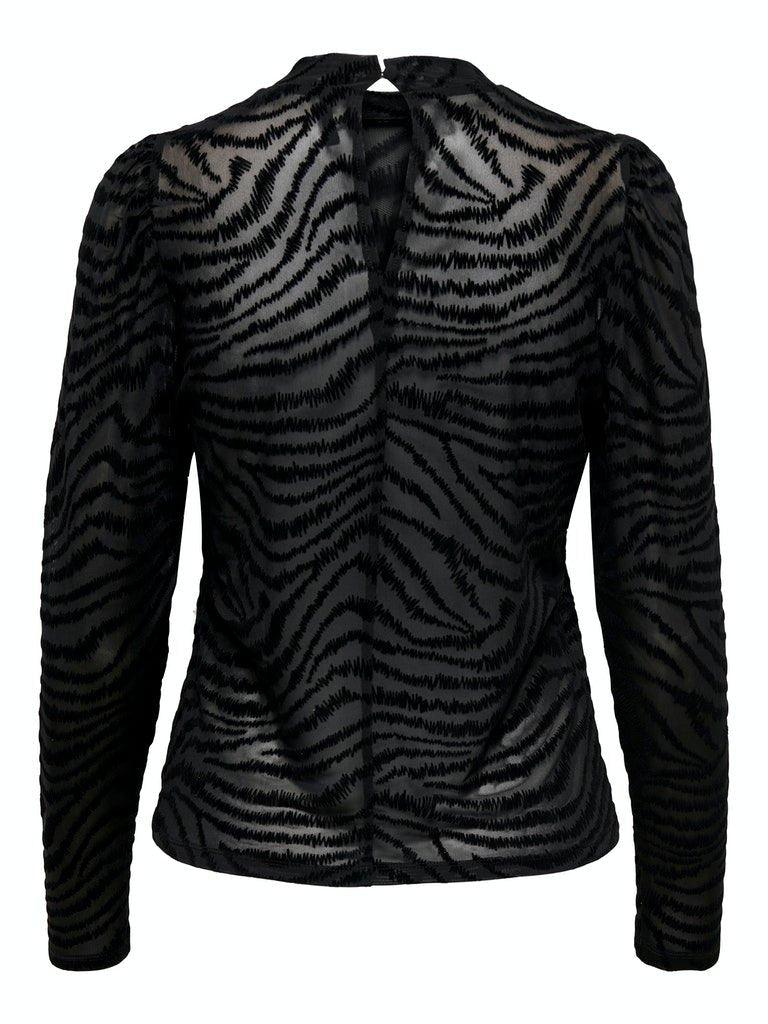 Only Linna - Top med print - HUSET Men & Women