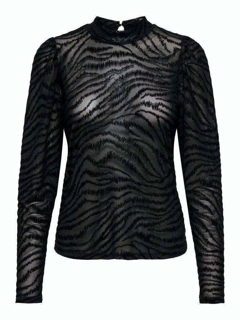 Only Linna - Top med print - HUSET Men & Women