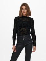 Only Linna - Top med print - HUSET Men & Women