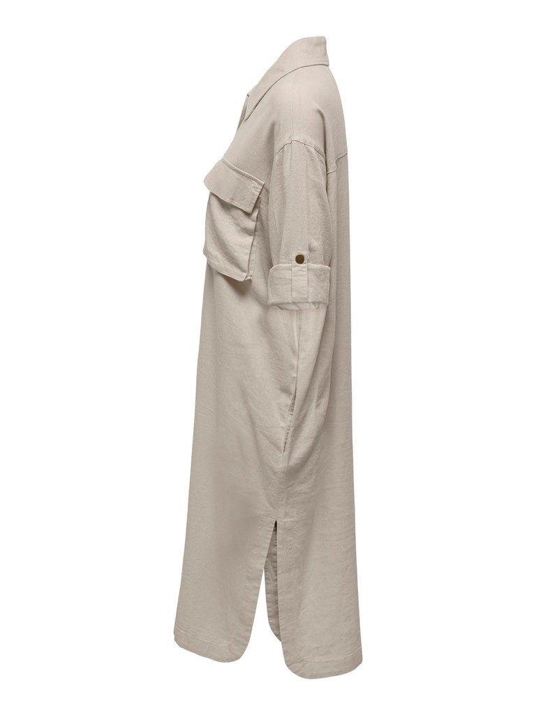 Only Ludo - Lang hør shacket - HUSET Men & Women