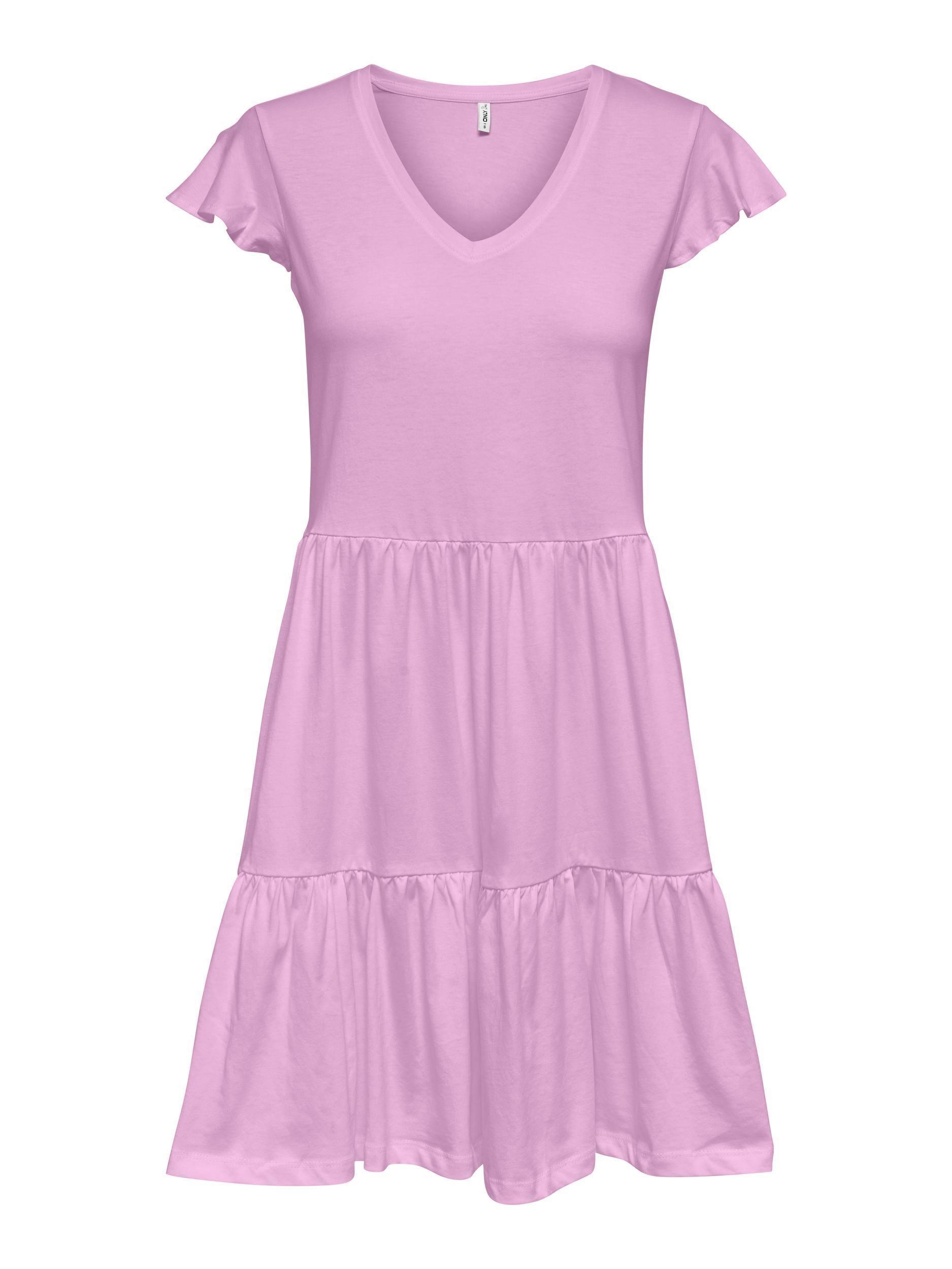 Only May - Kjole m. flæseærmer - HUSET Men & Women