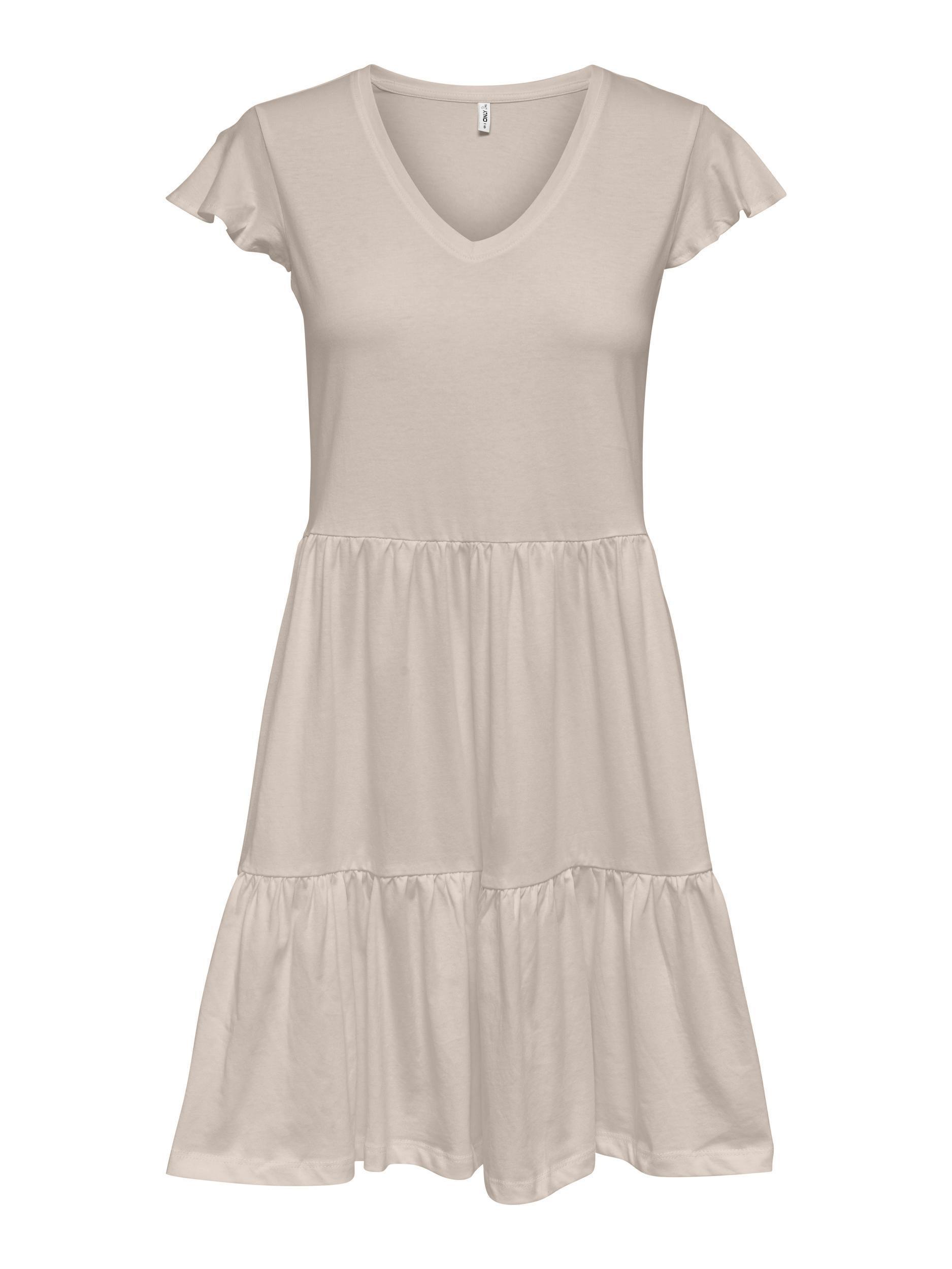 Only May - Kjole m. flæseærmer - HUSET Men & Women