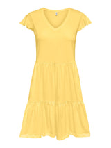 Only May - Kjole m. flæseærmer - HUSET Men & Women