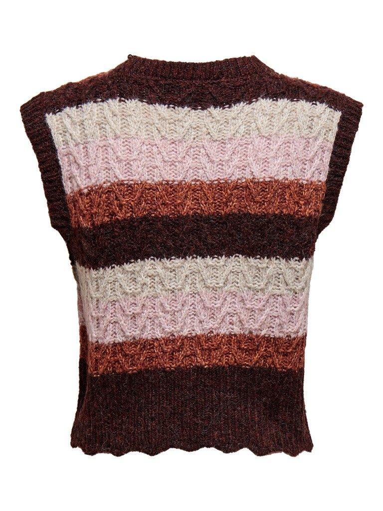 Only Mellow - Vest med striber - HUSET Men & Women