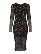 Only Mira Maja - Mesh midi kjole - HUSET Men & Women