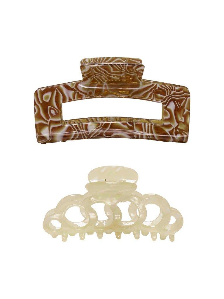 Only Nadia - 2-pak hårklemmer - HUSET Men & Women