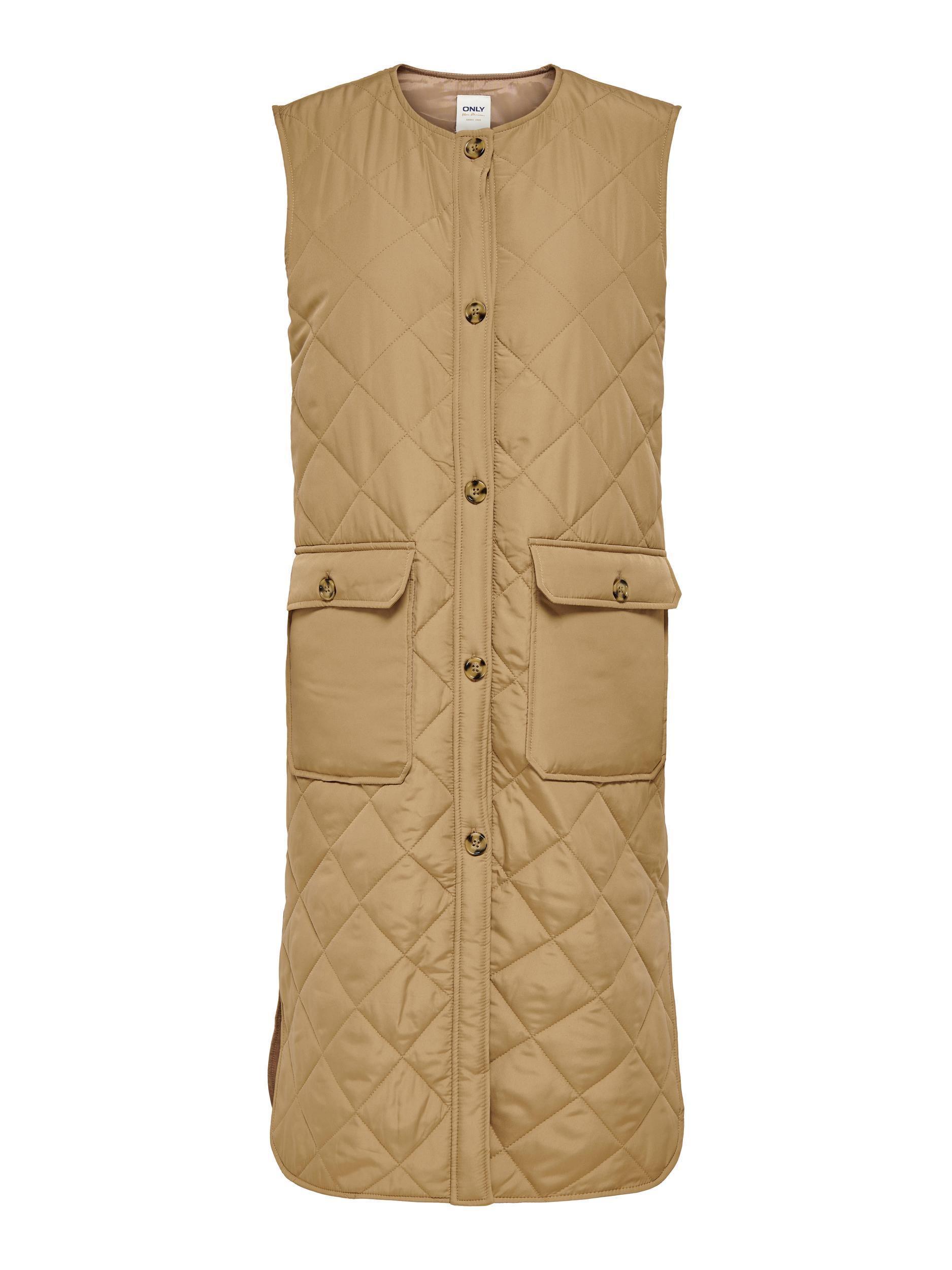 Only Nayra - Lang vattered vest - HUSET Men & Women