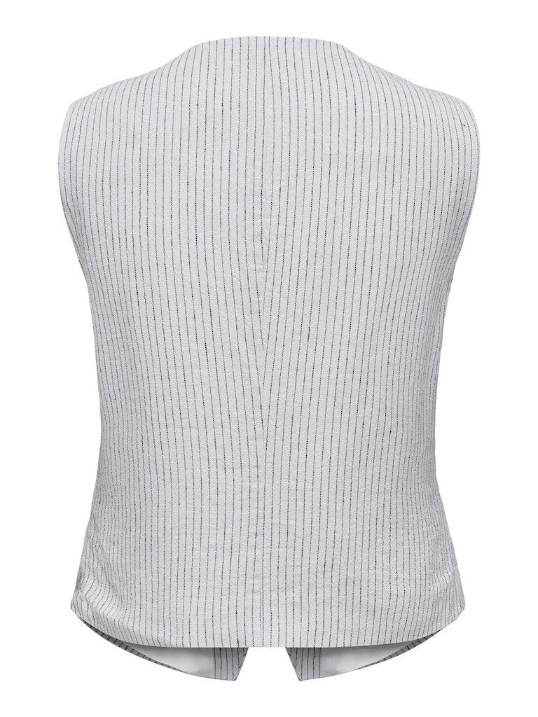 Only Olga - Hør pinstripe vest - HUSET Men & Women