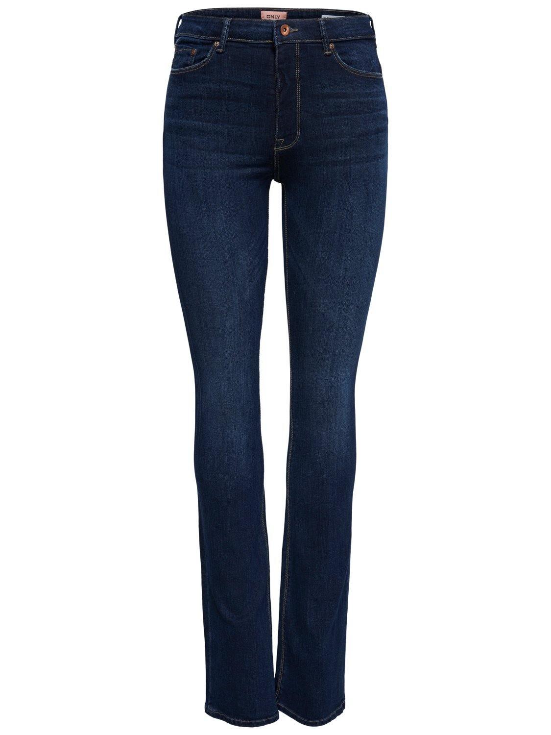 Only Paola - Jeans m. high waist & brede bukseben - HUSET Men & Women