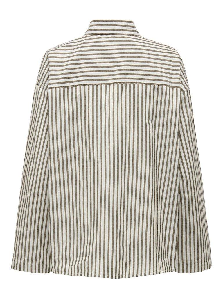 Only Saga - Stribet skjorte - HUSET Men & Women