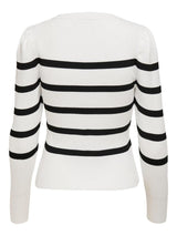 Only Sally - Puf stribet pullover - HUSET Men & Women