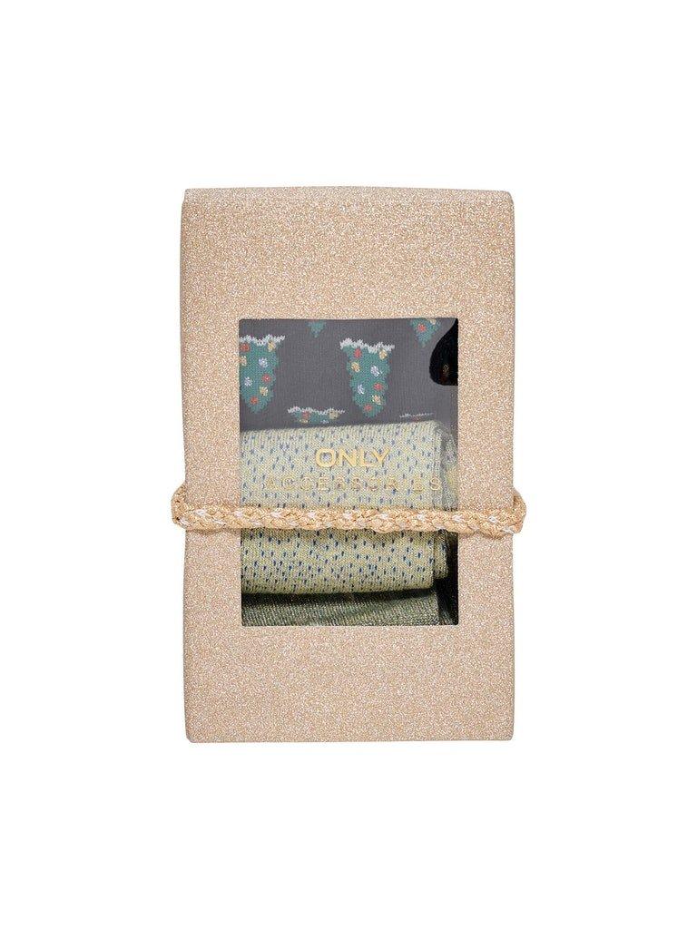 Only Siya - Julestrømper 3-pak - HUSET Men & Women