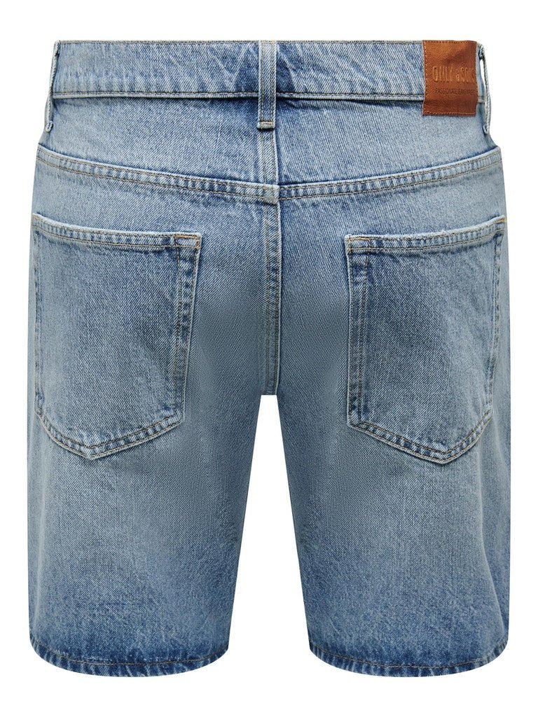 Only & Sons Edge - 6092 Denim shorts - HUSET Men & Women (8031719620860)