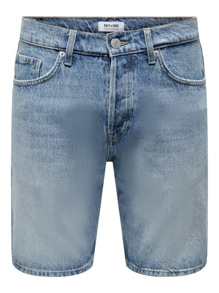 Only & Sons Edge - 6092 Denim shorts - HUSET Men & Women (8031719620860)