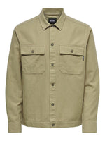 Only & Sons Kennet - Overshirt m. hør - HUSET Men & Women (6549235269711)