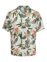 Only & Sons Klopp - Viskose kortærmet skjorte - HUSET Men & Women