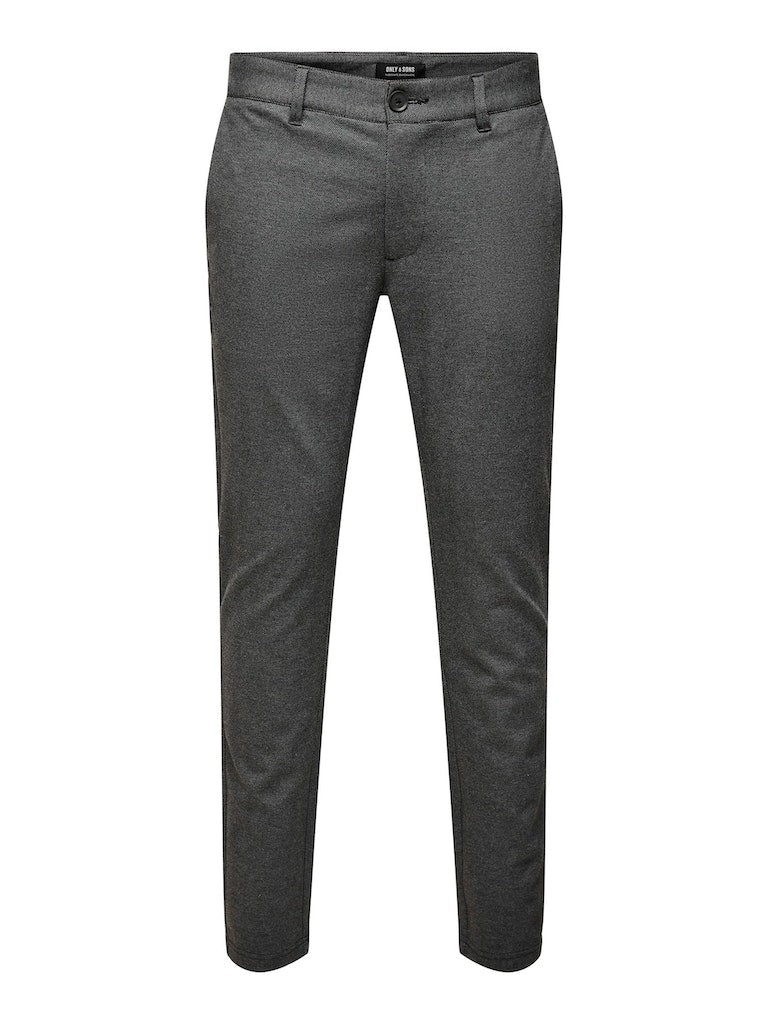 Only & Sons Mark - sildebensmønstrede Comfort pants - HUSET Men & Women (7808931070204)