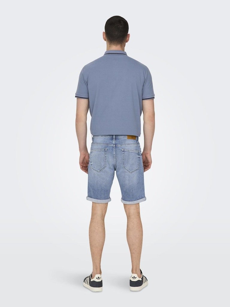 Only & Sons Ply - 8772 Denim shorts - HUSET Men & Women (8855638081883)