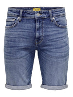 Only & Sons Ply - 8773 Denim shorts - HUSET Men & Women (8855658234203)