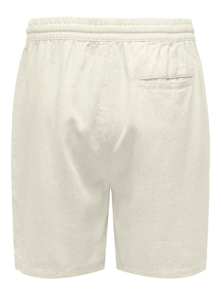 Only & Sons Tel - Shorts m. hør - HUSET Men & Women (8018211307772)