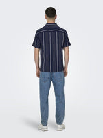 Only & Sons Trev - Kortærmet skjorte i regular fit - HUSET Men & Women (8855745167707)