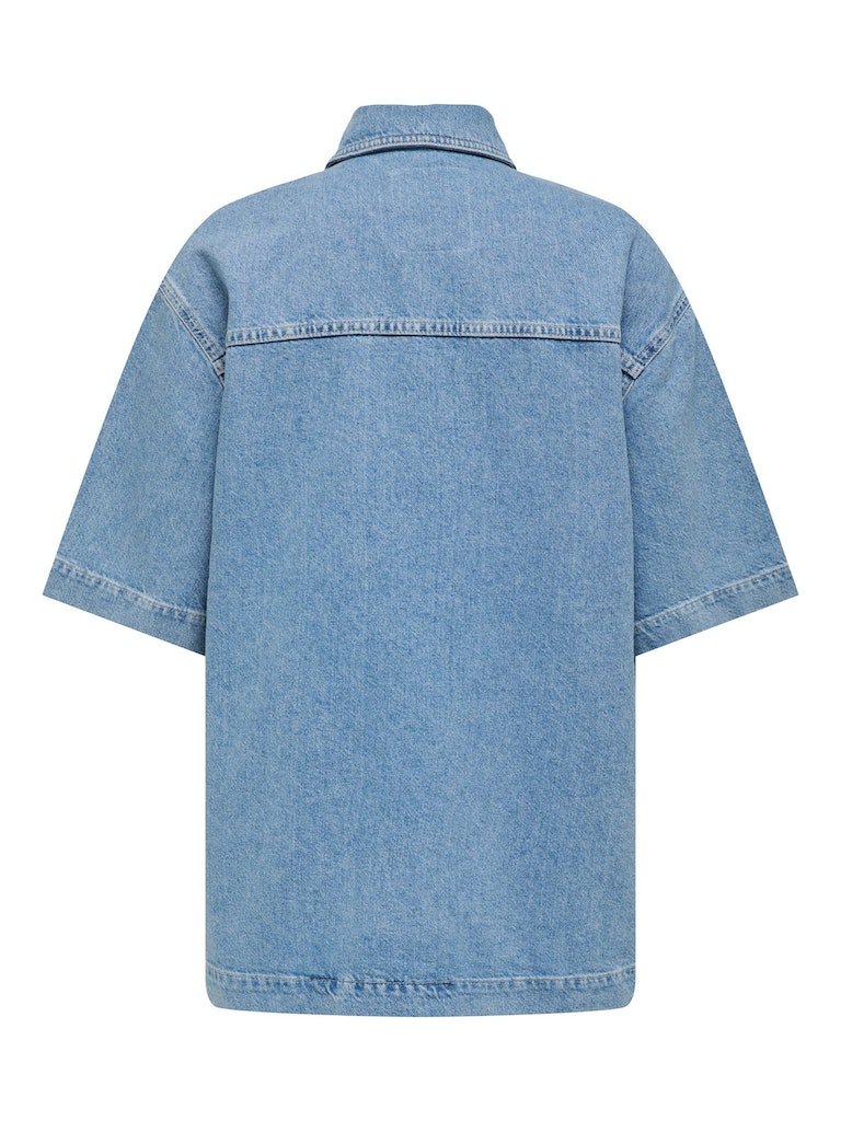 Only Sophie - Kortærmet denimskjorte - HUSET Men & Women (8485967036763)