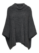 Only Stay - Rollneck strik poncho - HUSET Men & Women