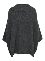 Only Stay - Rollneck strik poncho - HUSET Men & Women