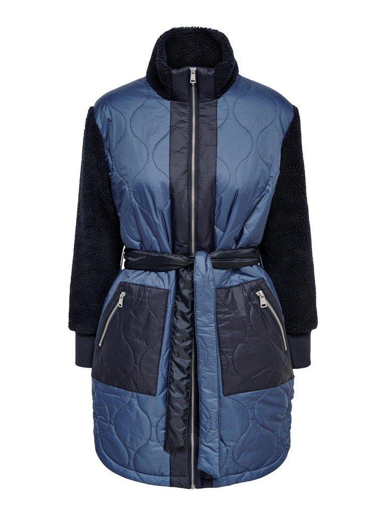 Only Thale - Teddy/quilt mix jakke - HUSET Men & Women