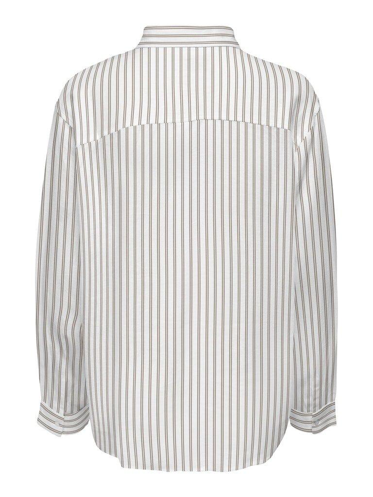 Only Tokyo - Stribet hør skjorte - HUSET Men & Women