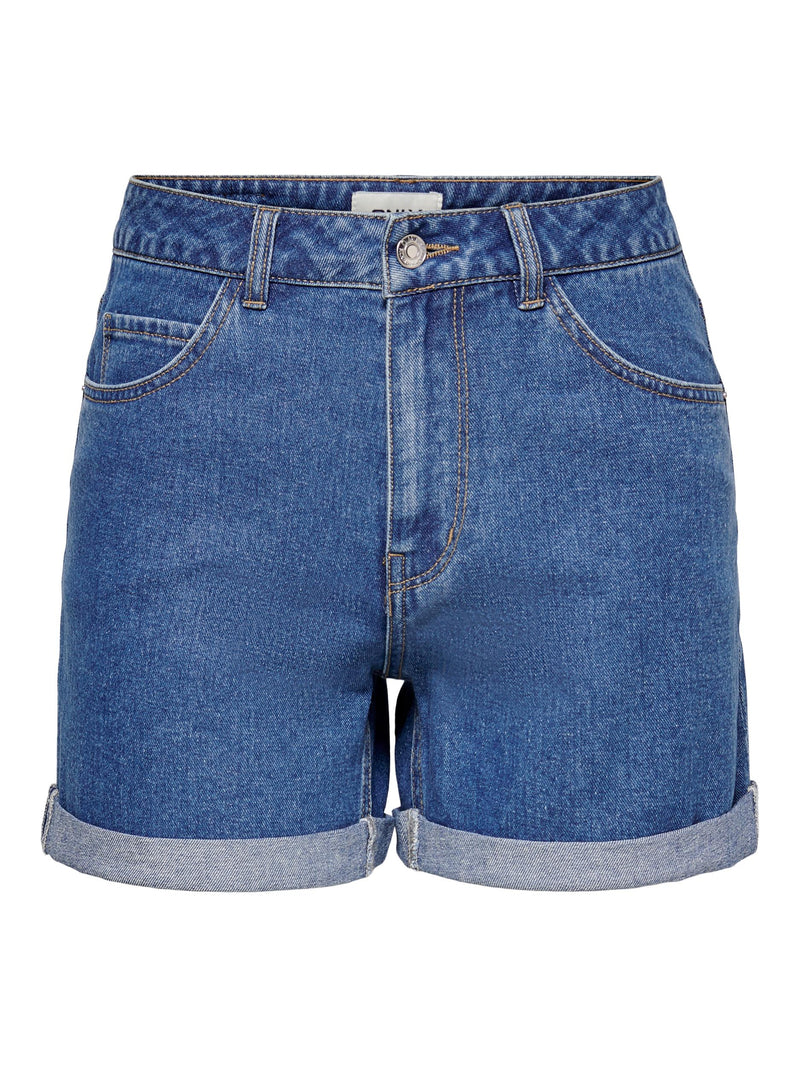 Only Vega - Højtaljede mom shorts - HUSET Men & Women (7657206120700)