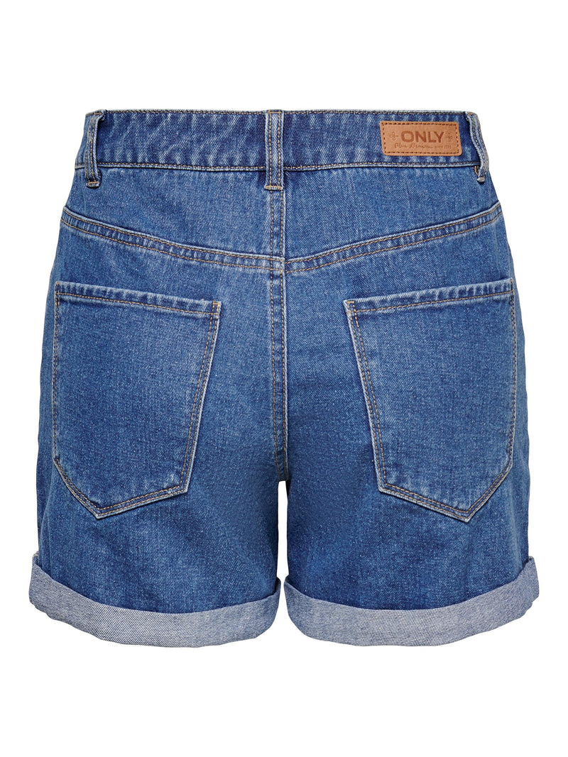 Only Vega - Højtaljede mom shorts - HUSET Men & Women (7657206120700)