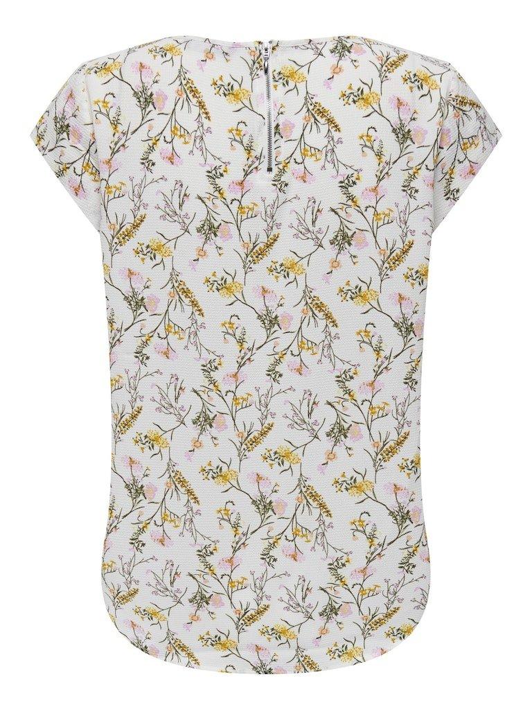 Only Vic - Printet bluse - HUSET Men & Women