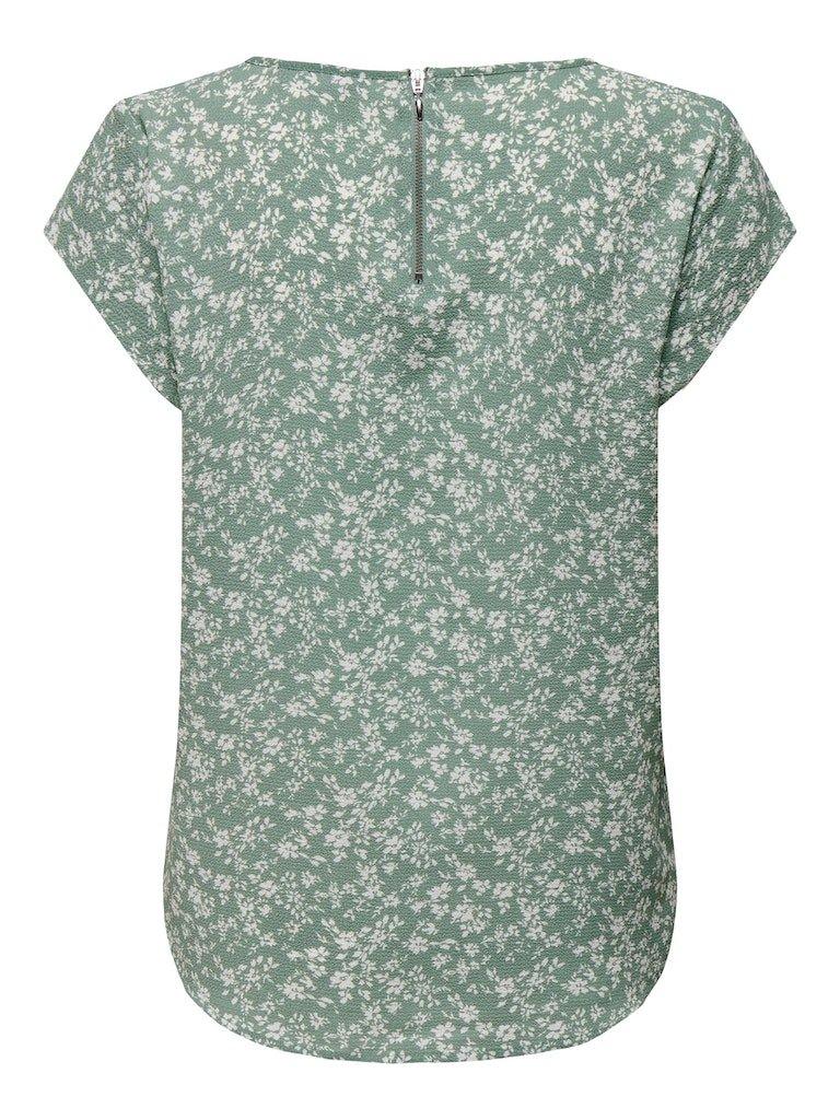 Only Vic - Printet bluse - HUSET Men & Women