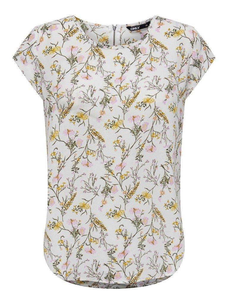 Only Vic - Printet bluse - HUSET Men & Women