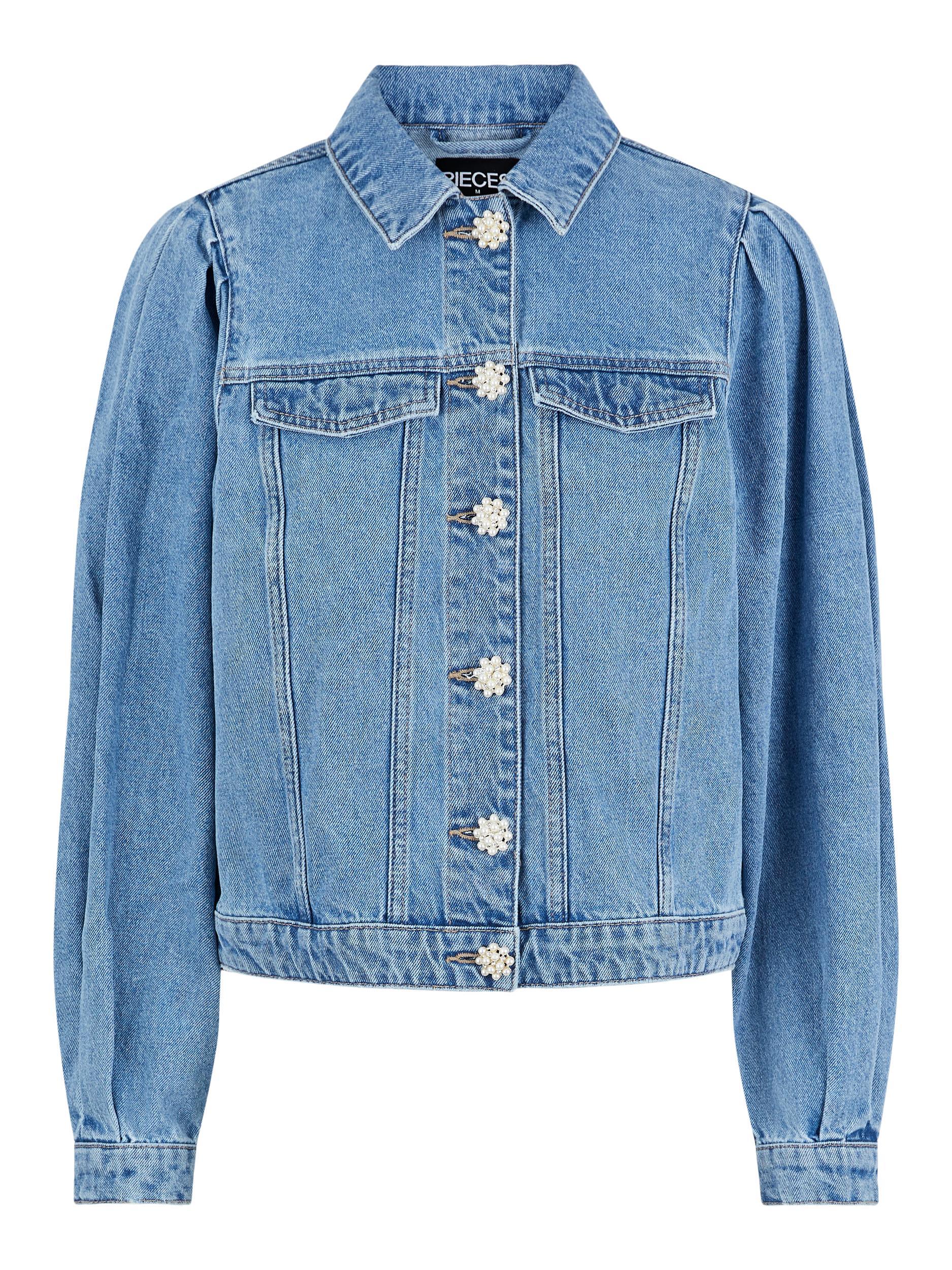 Pieces Ani - Denim jakke - HUSET Men & Women