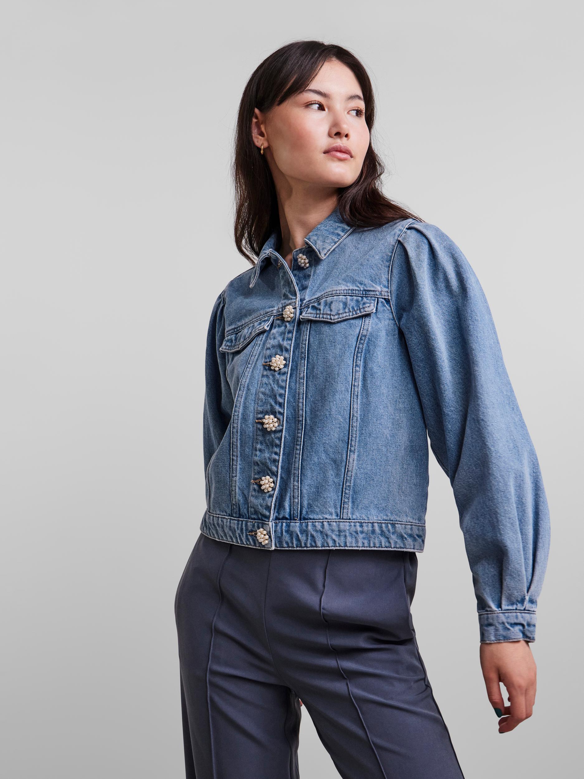 Pieces Ani - Denim jakke - HUSET Men & Women