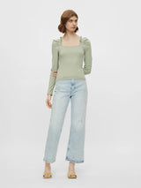 Pieces Arabella - Langærmet top - HUSET Men & Women