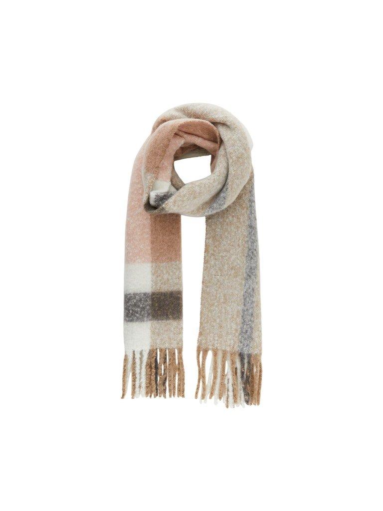 Pieces Bea - Halstørklæde med ternet-look - HUSET Men & Women