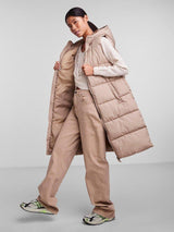 Pieces Bee - Lang puffer vest - HUSET Men & Women
