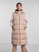 Pieces Bee - Lang puffer vest - HUSET Men & Women
